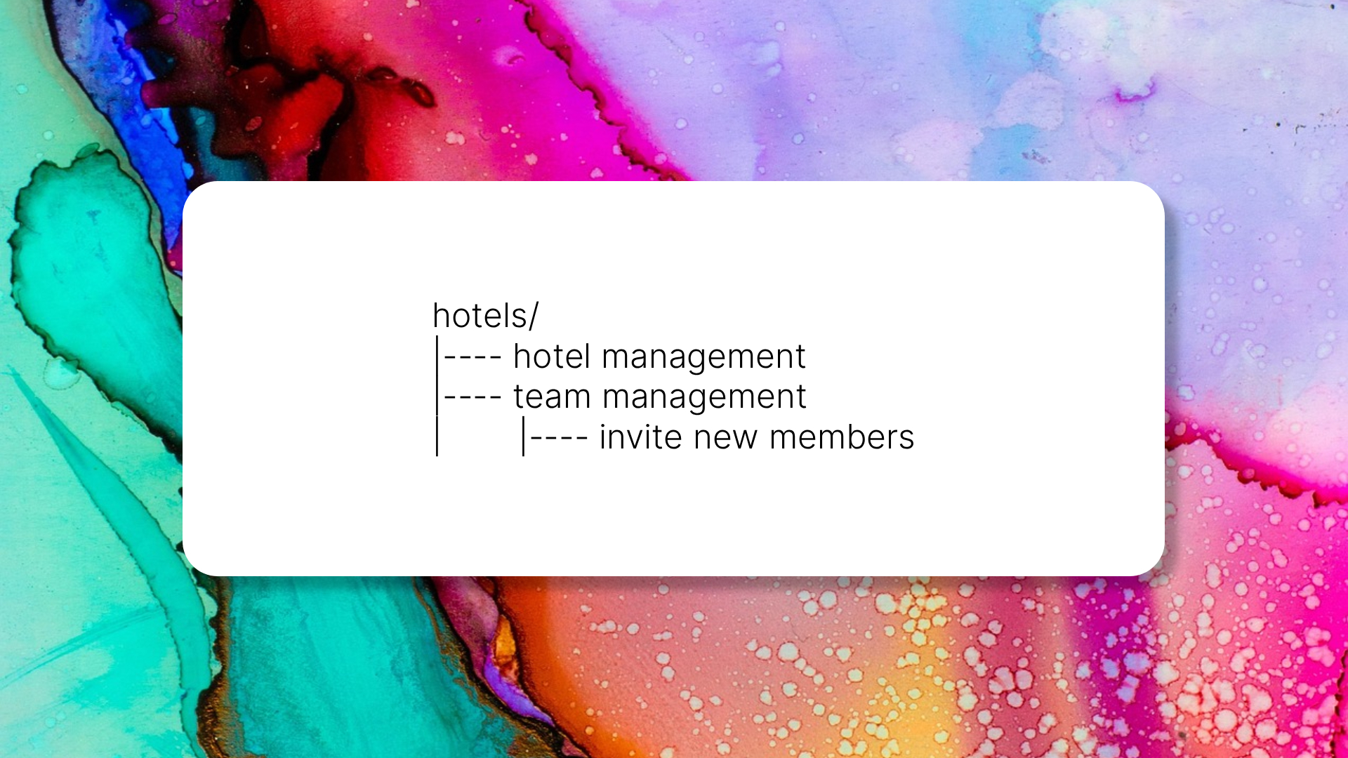 Hotel Management